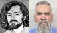 Dos momentos de Charles Manson en prisión