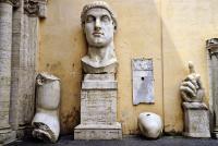 Partes del Coloso de Constantino